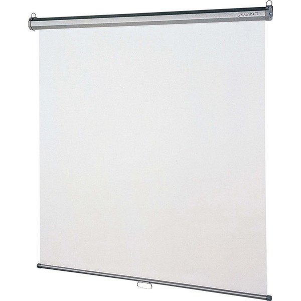 Quartet Wall/Ceiling Projection Screen, 70"x70", White Screen QRT670S